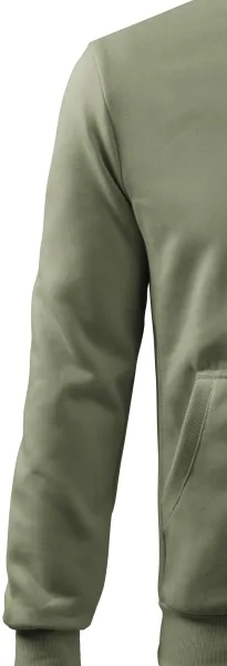 Lihtne meeste dressipluus ilma kapuutsita - Klassikalised pikad varrukad