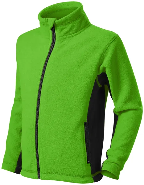 Laste fliisist kontrastjope - Laste fliisjakk kontrastsete elementidega