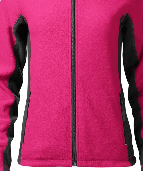 Naiste fliisist kontrastjope - Õrnalt koonduv lõige