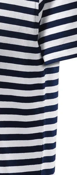 Mereväe stiilis T-särk - Lõika küljeõmblustega