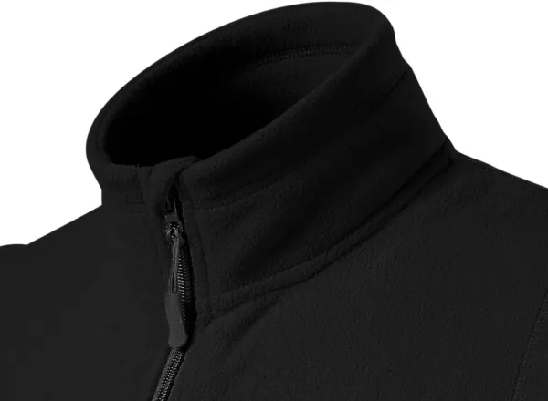 Fliisist kontrastvest - Kõrgendatud krae kaitseb kaela külma eest