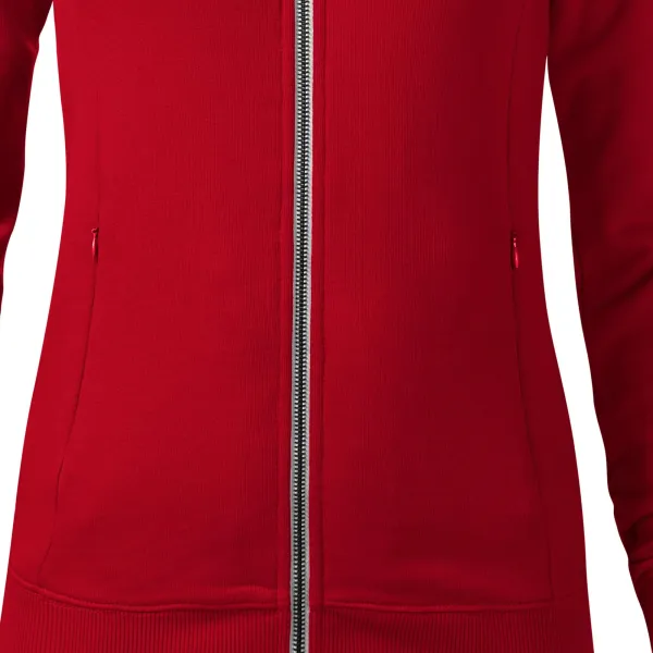 Naiste varjatud taskutega dressipluus - Lahtine lõige küljeõmblustega