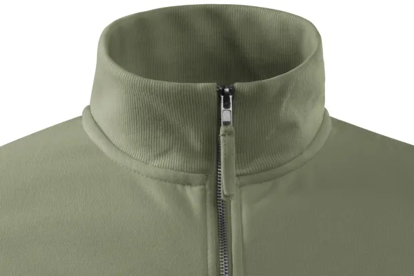 Lihtne meeste dressipluus ilma kapuutsita - Kõrge krae