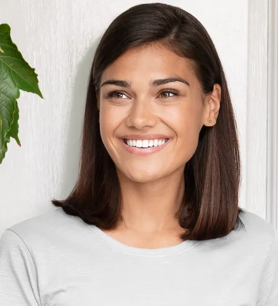 Naiste T-särk, tekstuuriga orgaaniline puuvill - Klassikaline ümar kaelus