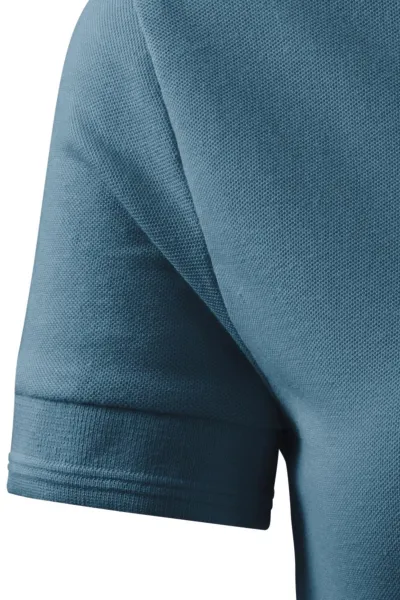 Naiste elegantne polosärk - Klassikalised lühikesed varrukad