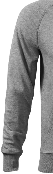 Meeste kontrastne kapuutsiga dressipluus - Klassikalised pikad varrukad