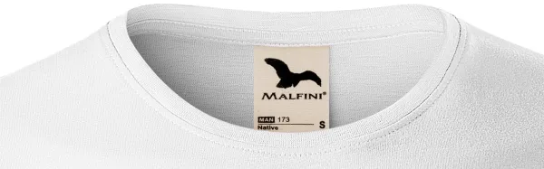 Meeste T-särk, tekstuuriga orgaaniline puuvill - Klassikaline ümar kaelus