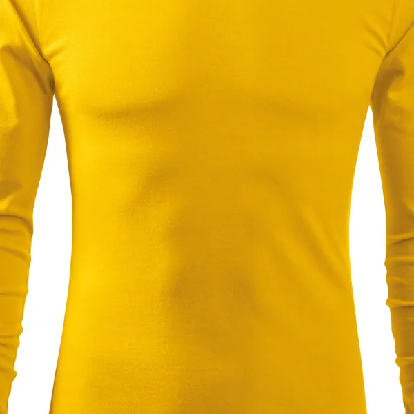 Meeste pikkade varrukatega T-särk - Kergelt liibuv lõige