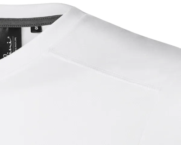 Meeste T-särk kaunistatud - Ees ülaosas dekoratiivsed õmblused