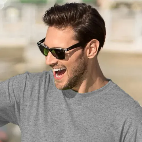 Meeste klassikaline T-särk - Klassikaline ümar kaelus