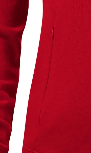 Naiste varjatud taskutega dressipluus - Peidetud lukuga taskud