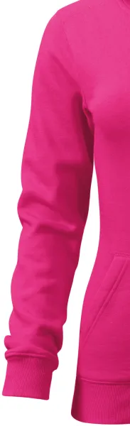 Naiste kapuutsiga dressipluus - Klassikalised pikad varrukad