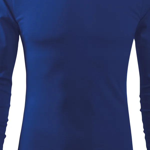 Meeste pikkade varrukatega T-särk - Kergelt liibuv lõige