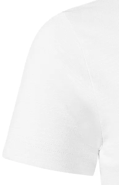 Meeste T-särk, tekstuuriga orgaaniline puuvill - Klassikalised lühikesed varrukad