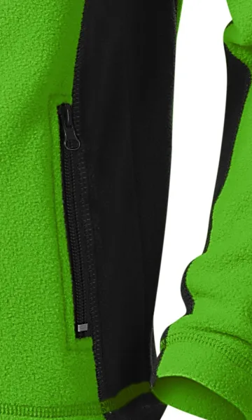 Laste fliisist kontrastjope - Praktilised taskud lukuga