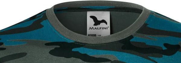 Kamuflaažiga T-särk - Klassikaline ümar kaelus