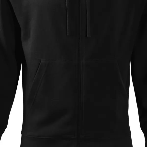 Meeste kapuutsiga dressipluus - Lahtine lõige küljeõmblustega