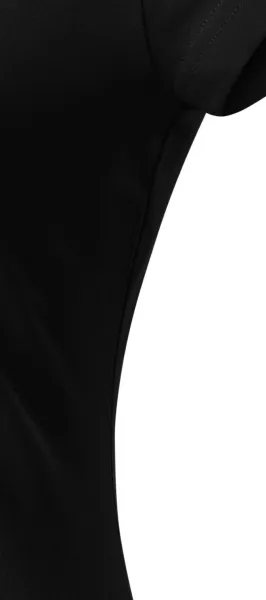 Naiste õhuke fit ümmarguse kaelusega T-särk - Lõika küljeõmblustega