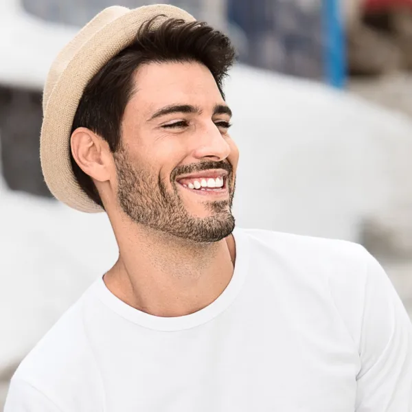 Meeste pikkade varrukatega T-särk - Klassikaline ümar kaelus