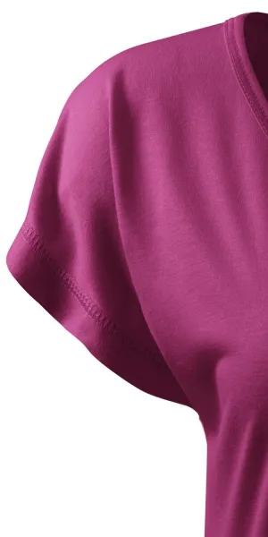 Naiste pikk T-särk / kleit - Lühikesed kimono varrukad