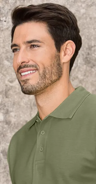 Meeste lahtine polosärk - 3 nupuga kinnitus